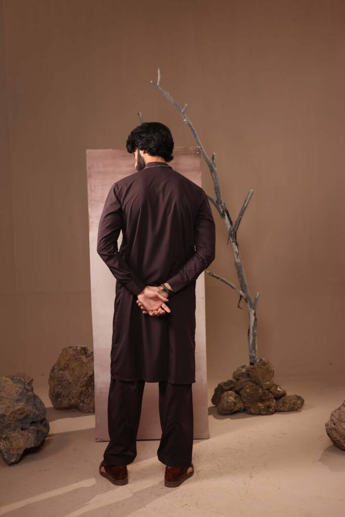 CLASSIC PLUM KAMEEZ SHALWAR