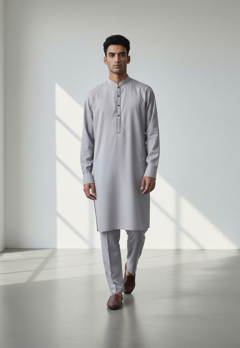 CLASSIC PALE LILAC KAMEEZ SHALWAR