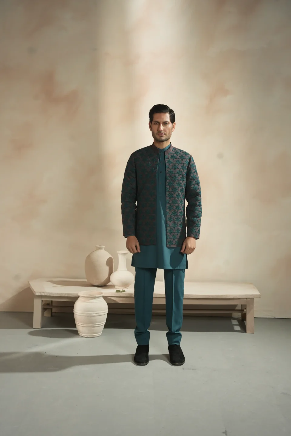 ZINC PRINCE COAT WITH SUIT