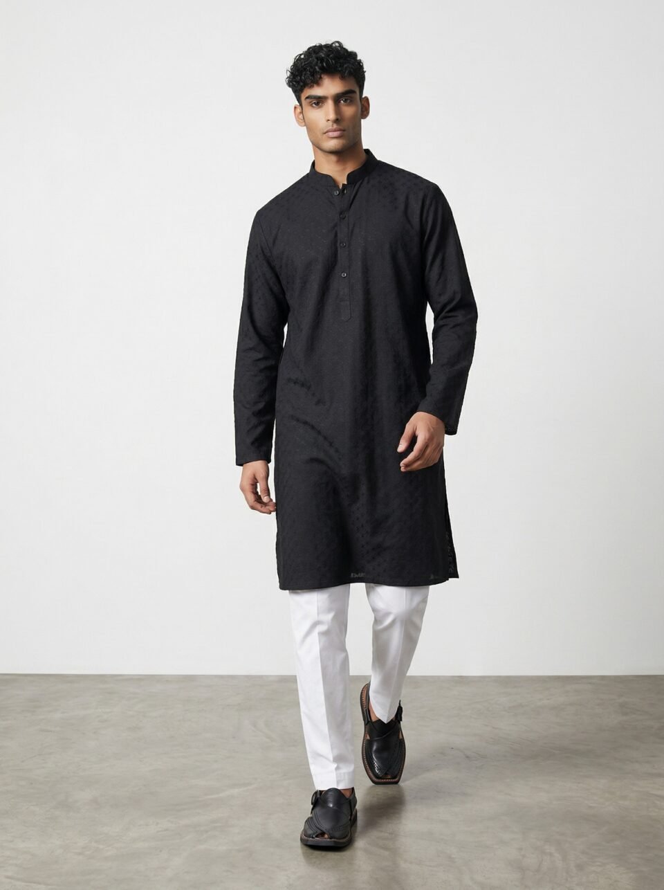 Obsidian Trace Kurta Trouser