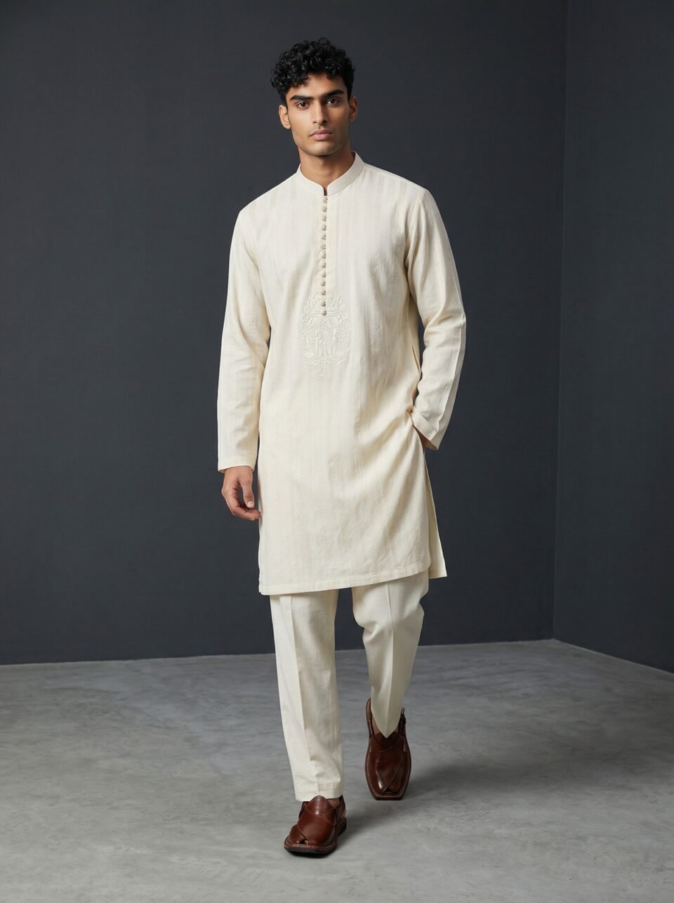 Ivory Manor Kurta Trouser