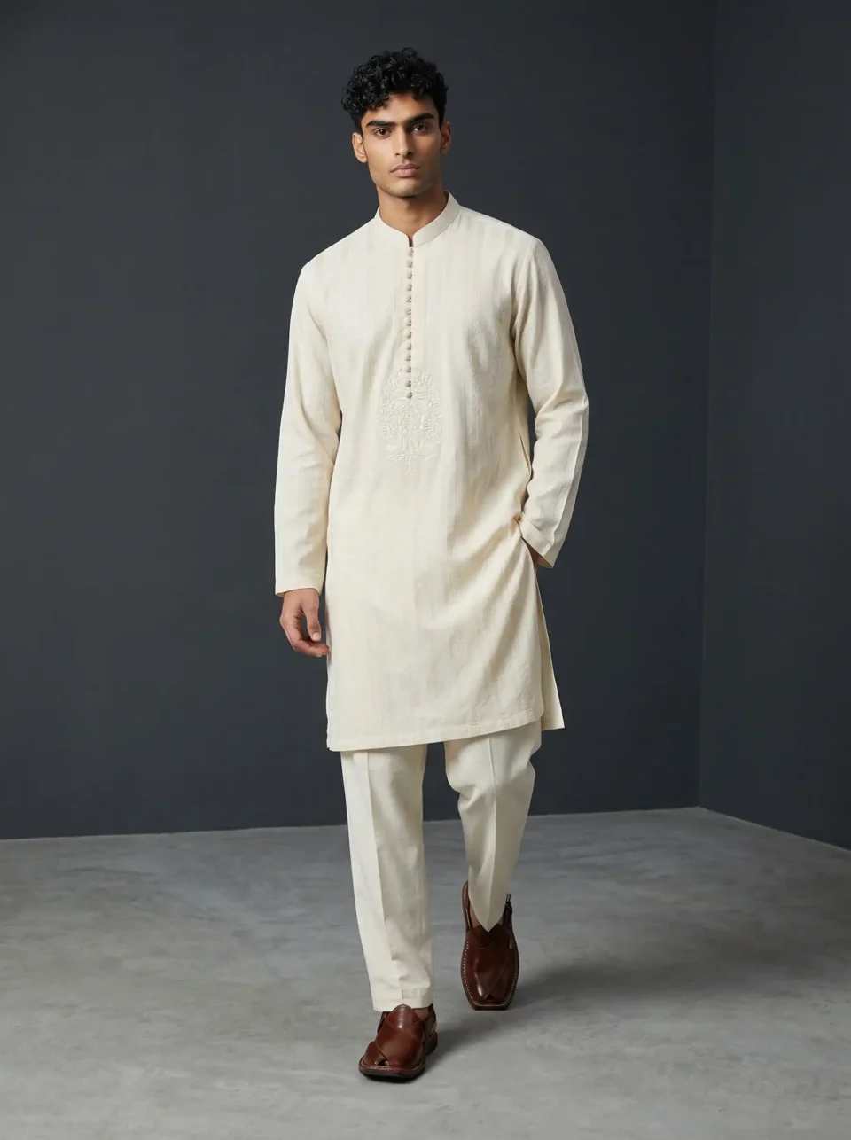 IVORY MANOR KURTA TROUSER