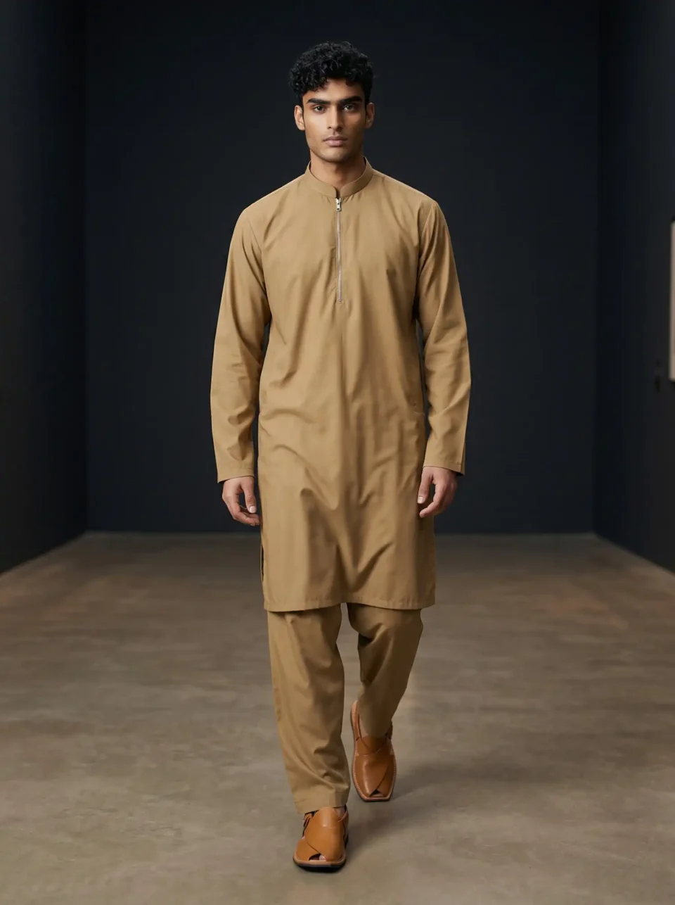 TERRA ZIP KURTA TROUSER