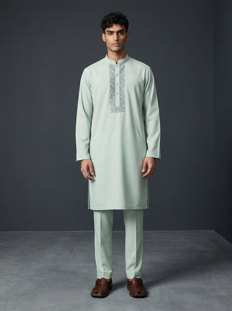 Mist Frame Kurta Trouser