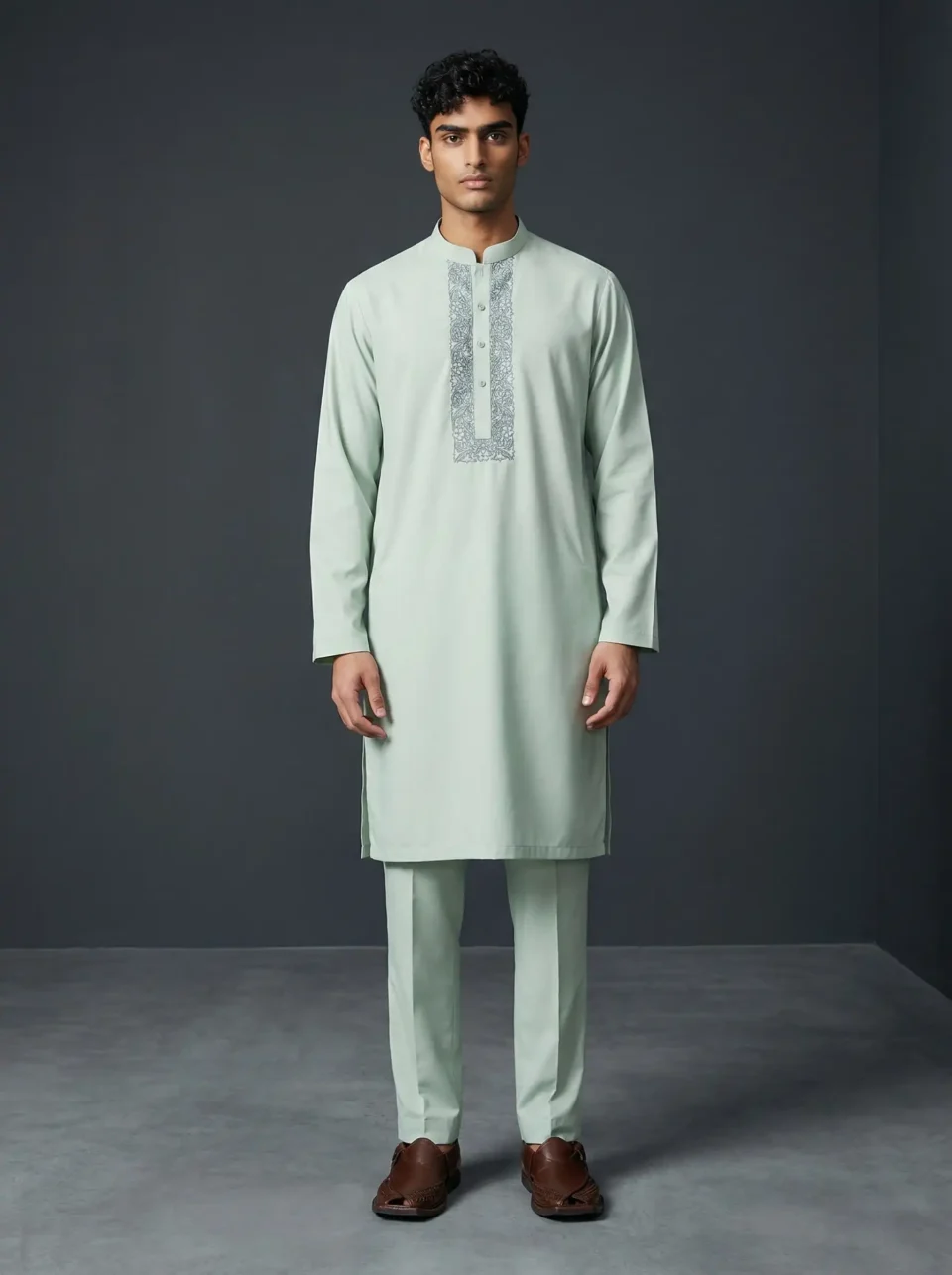 MIST FRAME KURTA TROUSER