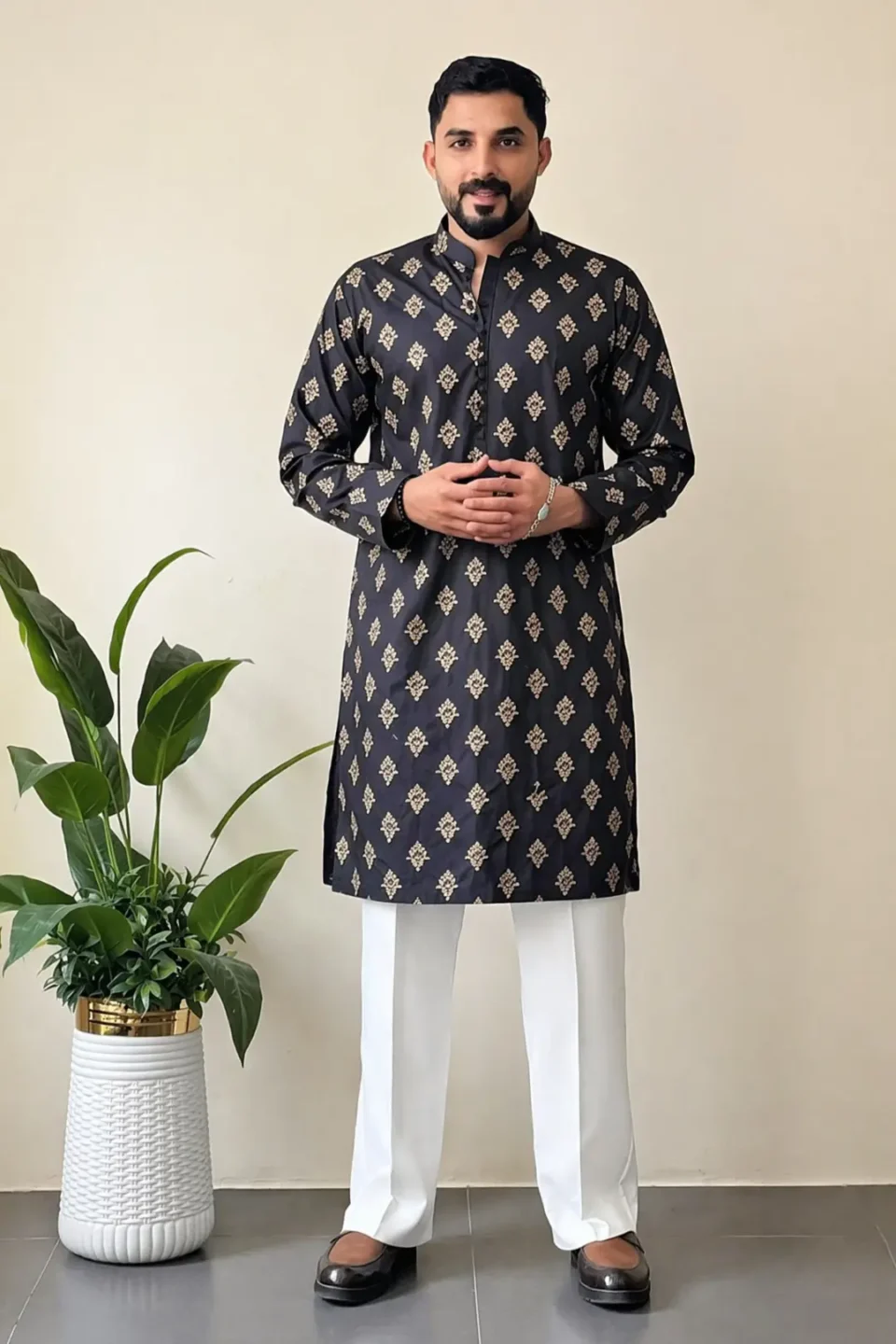 AURA GILEDED KURTA TROUSER