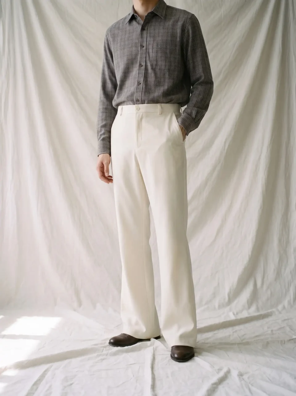 BOOTCUT TROUSERS